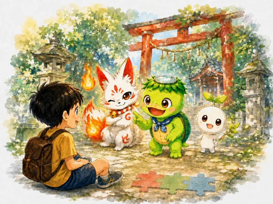 ぼくとようかいたちの、ふしぎな夏がはじまる——。